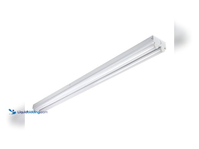 Lot 49-5410894 - Metalux 4 ft. 2-Light Linear White Integrated LED Ceiling Strip Light with 4200 Lumens, 4000K. [Mode...