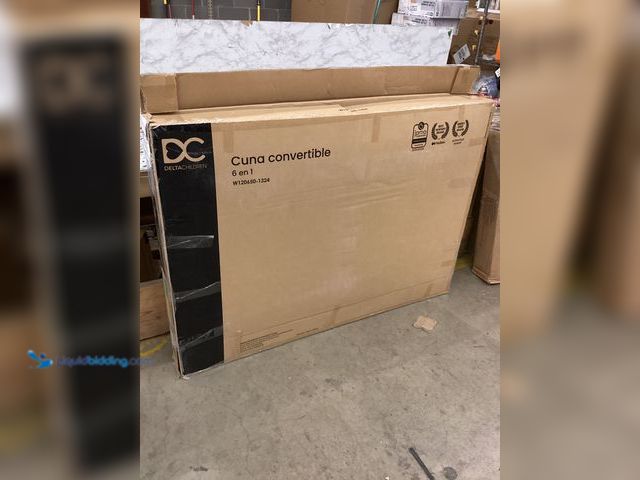 Lot 49-3532022 - Delta Children Perry 6-in-1 Convertible Crib - Greenguard Gold Certified. ASIN:B08LR2TTP8 Item is un...