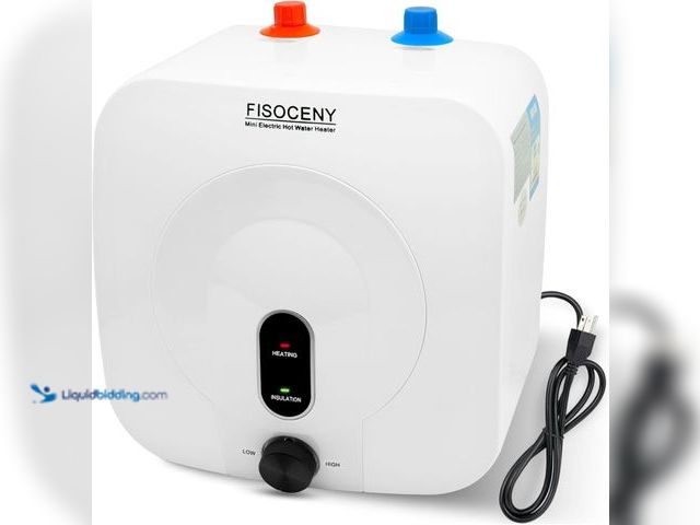 Lot 49-5489139 - 2.5 Gallon Mini Tank Water Heater Under Sink Hot Water 1500W 120V Water Heaters for RV Kitchen RV 1/...