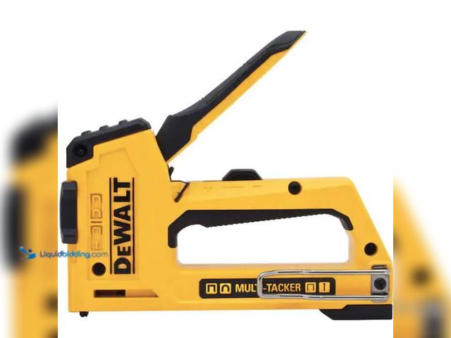 Lot 49-2005924 - DEWALT 5 in 1 Multi-Tacker Stapler and Brad Nailer Multi-Tool, Model # DWHTTR510, Unused.   Ref#ASB0...