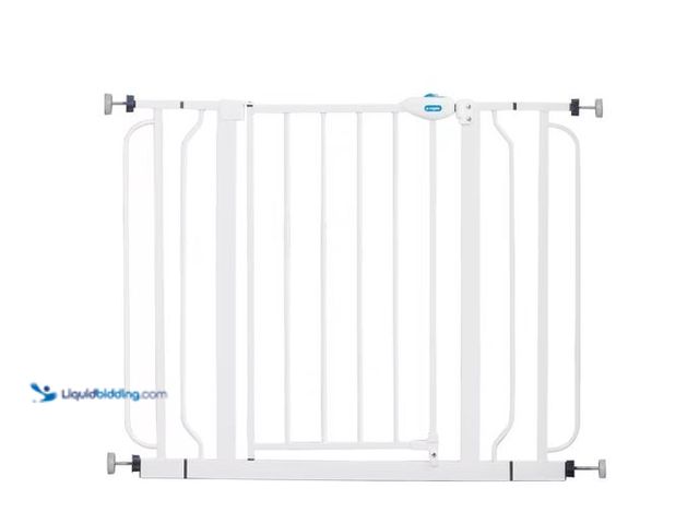 Lot 49-1548524 - Regalo 30 in. Extra-Wide Walk Through Safety Gate. Model # 1161. Unused.  Ref#HDSR114