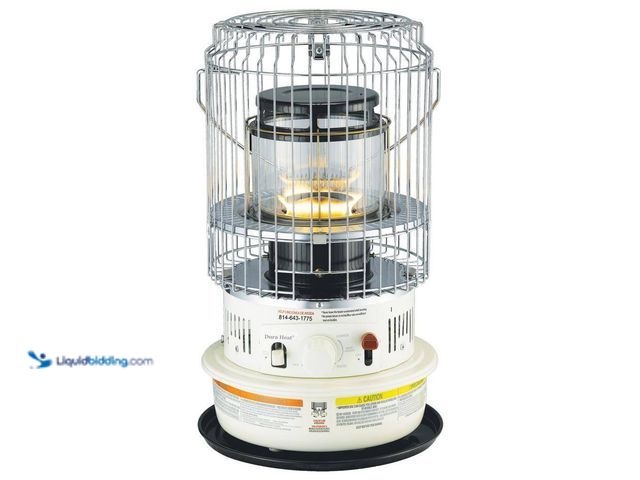 Lot 49-5487524 - DuraHeat
10,500 BTU Compact Indoor Safe Kerosene Heater (unable to test) Unused