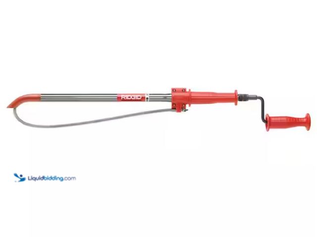 Lot 49-2000890 - RIDGID K-1 Hybrid Ultra Flexible Urinal Auger with 4 ft. Snake and Integrated "C" Cutter Head to Cle...