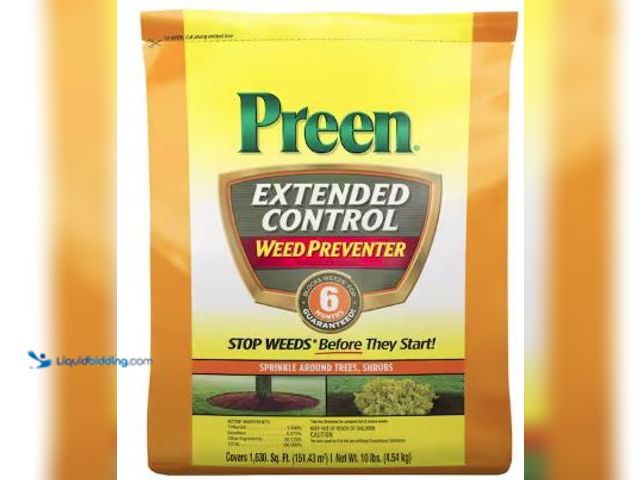 Lot 49-5436353 - Preen 10 lbs. Extended Control Weed Preventer. Model # 2464207. Unused.