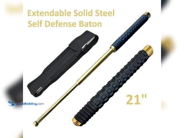 LiquidBidding - Lot 49-3430963 - Extendable Solid Steel Self Defense ...