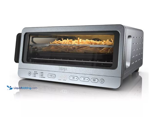Lot 49-1556672 - Ninja Flip Toaster Oven & Air Fryer, 8-in-1 Functionality, Flip Up & Away Capability for Storage Spa...