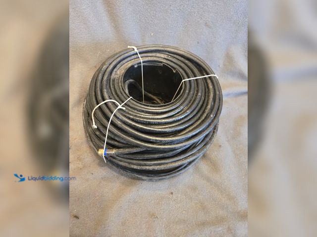 Lot 49-1805583 - 1 black widow 1 complete spool of Black Widow RG 6 coaxial cable.  250' long