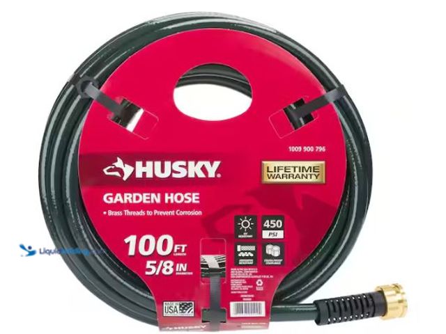 Lot 49-1518540 - Husky 5/8 in. x 100 ft. Heavy-Duty Hose Model # CHDHKT58100, Unused  Ref#HDPA0717