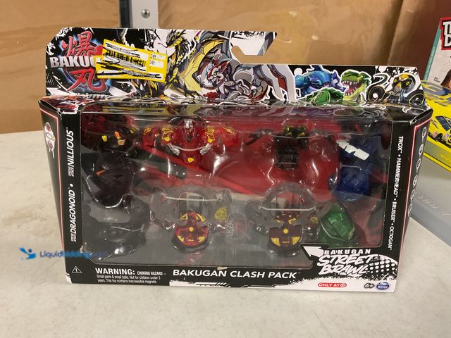 Lot 49-1505699 - COLLECTIBLE FACTORY SEALED BOX BAKUGAN STREET BRAWL CLASH PACK INCLUDING SPECIAL ATTACK DRAGONOID #C...