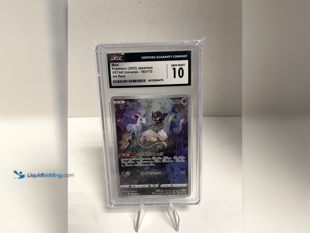 Lot 49-910541 - CGC 10 - Japanese Mew - 183/172 S12a VSTAR Universe 2022. Ref:COINS0723
