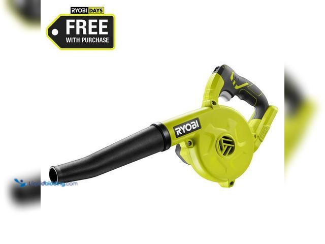 Lot 49-3564672 - Ryobi ONE+ 18V Cordless Compact Workshop Blower (Tool Only), Model # P755, Unused.