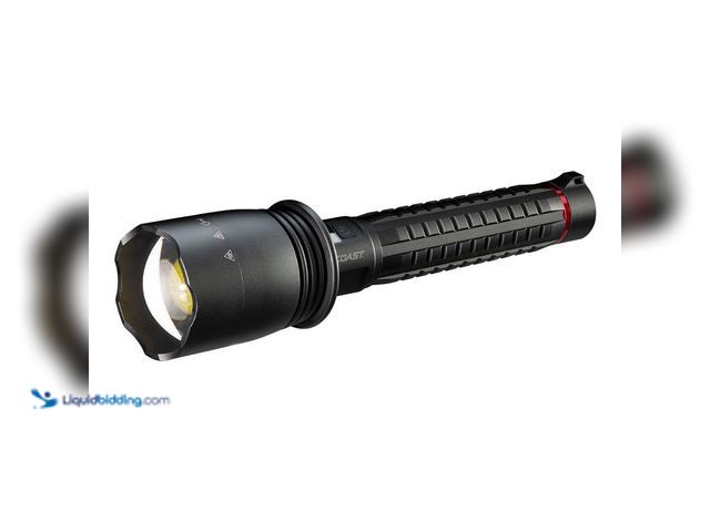 Lot 49-5543865 - Coast
XP86R 15000 Lumens LED Rechargeable Flashlight. Model # 31067. New