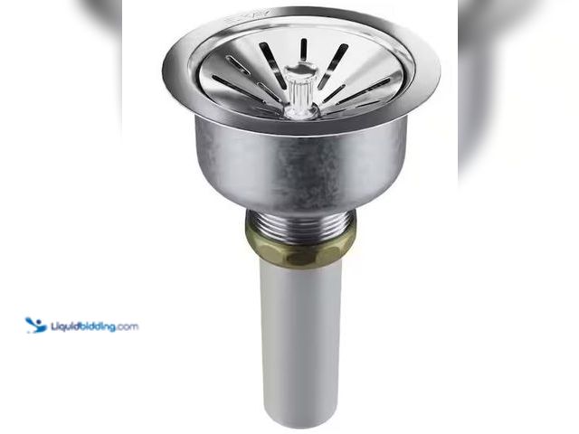 Lot 49-5486912 - Elkay
Perfect Drain 3-1/2 in. Fitting Stainless Steel Body and Strainer Chrome Internet # 307333845...