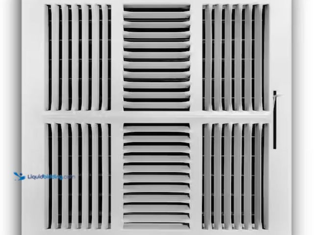 Lot 49-3614472 - Lot of (2) Everbilt 12 in. x 12 in. 4-Way Steel Wall/Ceiling Register in White, Model # E104M12X12, ...