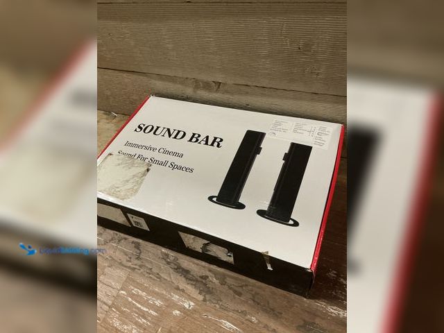 Lot 49-5487828 - HIFI Speaker Sound Bar (attachments included) (unable to test) Unused