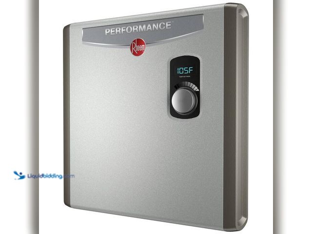 Lot 49-5406641 - Rheem Performance 27 kW 5.27 GPM 240-Volt Self-Modulating Electric Tankless Water Heater, Model#RETE...