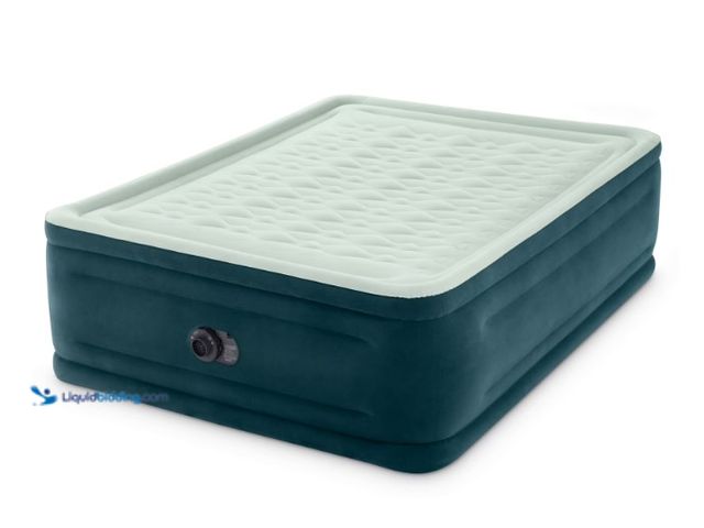 Lot 49-1625809 - Intex 24" Queen Dream Lux Pillow Top Dura-Beam Airbed Mattress with Built-in Pump, Model # AP4737WD,...