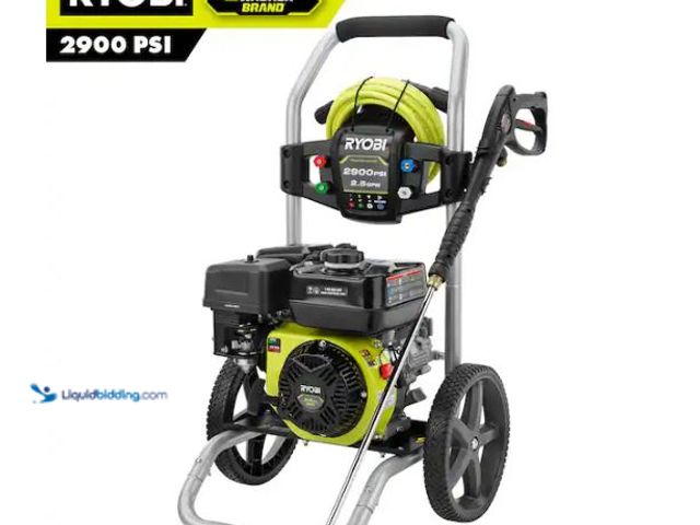 Lot 49-1627627 - RYOBI 2900 PSI 2.5 GPM Cold Water Gas Pressure Washer with 212cc Carb Compliant Engine Model # RY802...