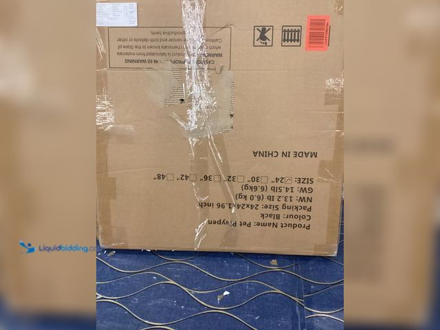 Lot 49-5490007 - Pewt Playpen (Black) Item is used, damaged, unable to test