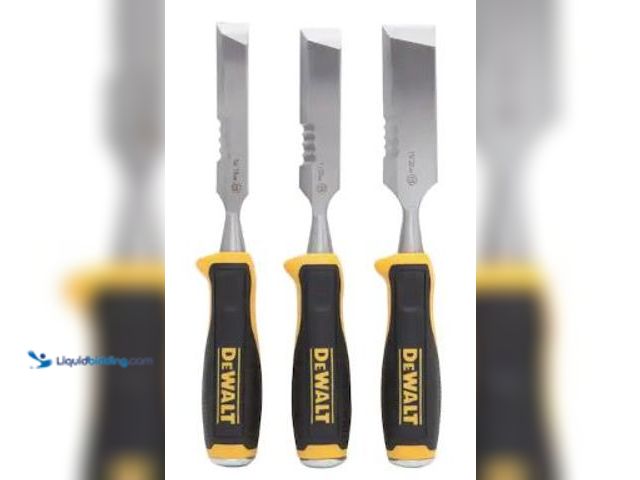 Lot 49-5436253 - DEWALT Side Strike Chisel Set (3-Piece). Model # DWHT16148. Unused.