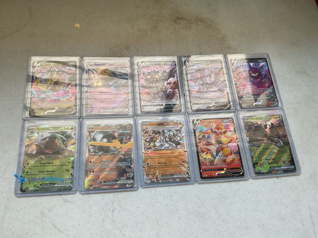 Lot 49-1804621 - LOT OF 10 BETTER POKEMON CARDS.