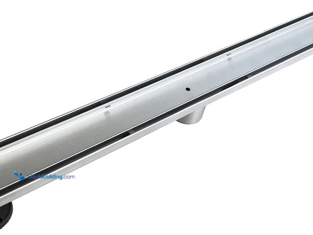 Lot 49-5416530 - Neodrain 28-Inch Linear Shower Drain with Tile Insert Grate,Brushed 304 Stainless Steel Rectangle Sh...