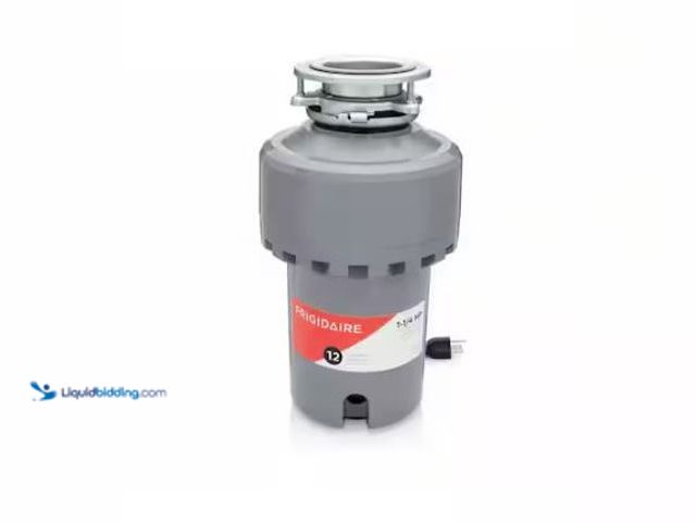 Lot 49-1569004 - Frigidaire 1.25 HP Corded Garbage Disposal Disposer, Model # FF13DISPC1, Unused.  Ref#SR1230