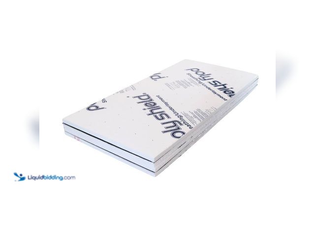 Lot 49-5437943 - Approx 11 boxes. Cellofoam Poly Shield 1.5 in. x 48 in. x 8 ft. (Fan-Fold Style) Rigid Foam Board EP...