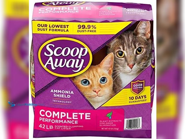 Lot 49-5416016 - Scoop Away Complete Performance, Scented Cat Litter, 42 Pounds. [ASIN: B08VGWNPPB] Unused. Bag is to...