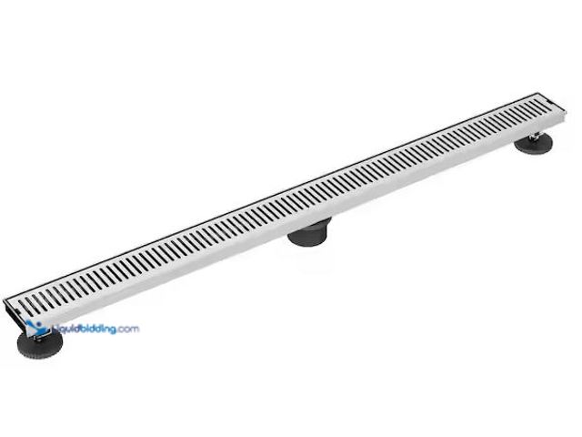 Lot 49-1568460 - VIGO Elan 36 in. Linear Shower Drain in Chrome Model # VG07003CH, Unused  Ref#SR1230