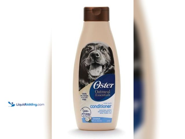 Lot 49-3516809 - Oster Oatmeal Naturals Milk Bath Conditioner for Dog, Coconut, 18 oz. (UNUSED)