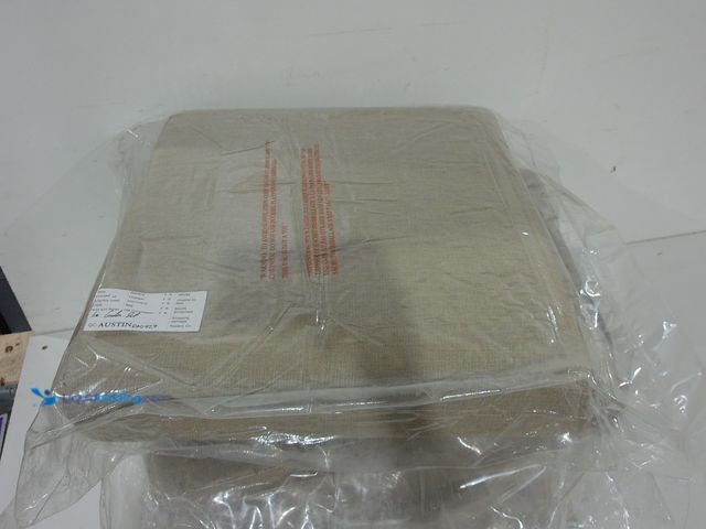Lot 49-2006723 - (6-Piece) Sunbrella Outdoor Patio Cushion Set, 18" x 20" approx., Sand/Beige, Includes (3) seat cush...