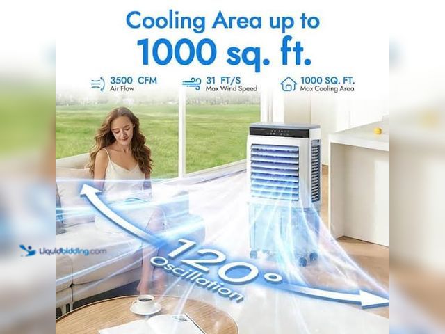 Lot 49-5551540 - 11 Gal Air Cooler, Model: JH-370Y, Unused, Works