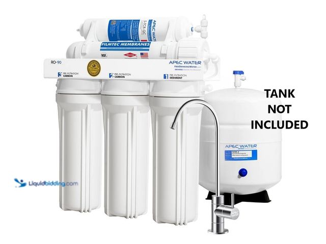 Lot 49-1637948 - Ultimate Premium Quality WQA Certified 90 GPD Under-Sink Reverse Osmosis Drinking Water Filter Syste...