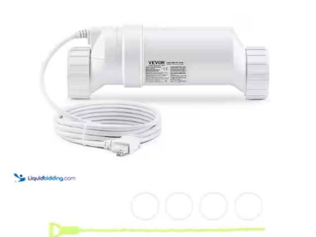 Lot 49-3631256 - VEVOR Salt Water Chlorinator System, Pool Chlorination Cell, Fits for Hayward W3T-Cell-9, 0.14 sq. f...