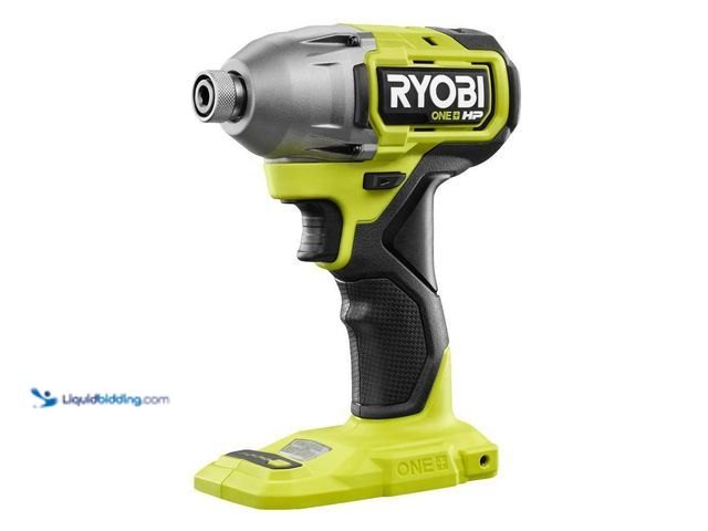 Lot 49-5449629 - RYOBI
ONE+ HP 18V Brushless Cordless 1/4 in. 4-Mode Impact Driver (Tool Only) (tested works) Used
