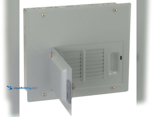 Lot 49-5435564 - GE
PowerMark Plus 125 Amp 8-Space 16-Circuit Indoor Main Lug Circuit Breaker Panel Unused (dented)