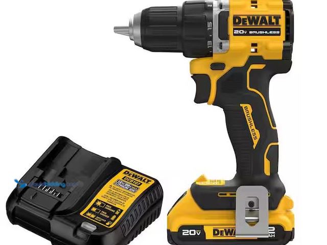 Lot 49-1556644 - DEWALT Atomic 20V Lithium-Ion Cordless Compact 1/2 in. Drill/Driver Kit with 2.0Ah Battery and Charg...