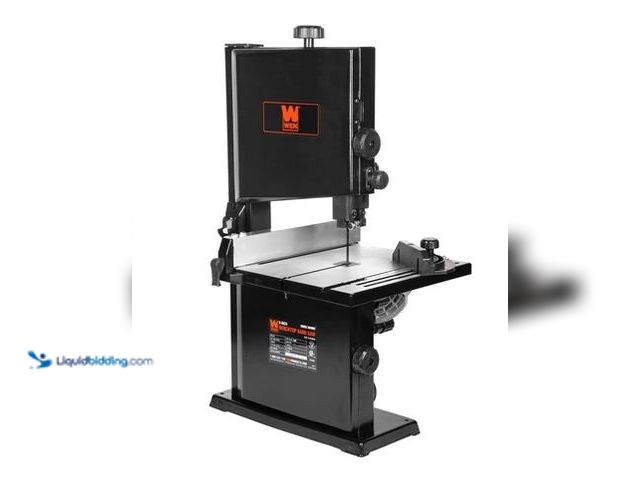 Lot 49-2004607 - WEN 2.8-Amp 9-Inch Benchtop Band Saw, Model #BA3959, Unused, Powers on.   Ref#WEN0629