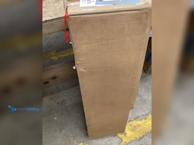 Lot 49-3531715 - Black/Dark Grey 9 fabric drawer dresser. Unused