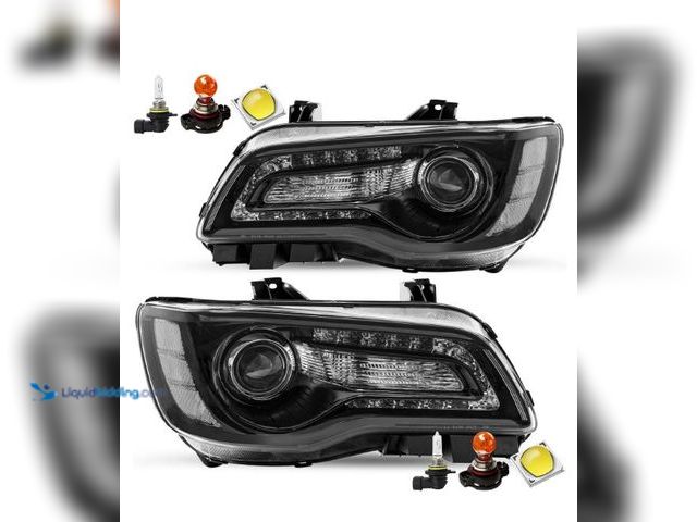 Lot 49-1577248 - JSBOYAT Fits for Halogen Angel Eye Model Chrysler 300 | 300c 2011-2023 Headlight Assembly OE Headlam...