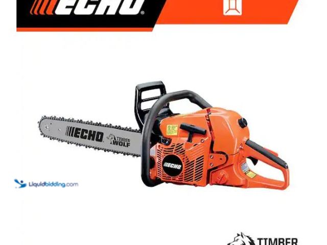 Lot 49-1624650 - PARTS AND REPAIR LOT CONTAINING (1) ECHO 18 in. 59.8 cc Gas 2-Stroke Rear Handle Timber Wolf Chainsa...