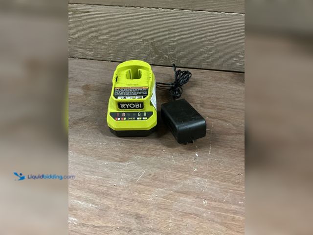 Lot 49-5449714 - RYOBI
ONE+ 18V Lithium-Ion Charger (tested works) Used