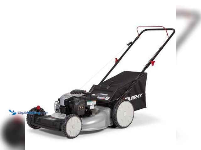 Lot 49-5539720 - Murray 21 in. 140 cc Briggs and Stratton Walk Behind Gas Push Lawn Mower with Height Adjustment and ...