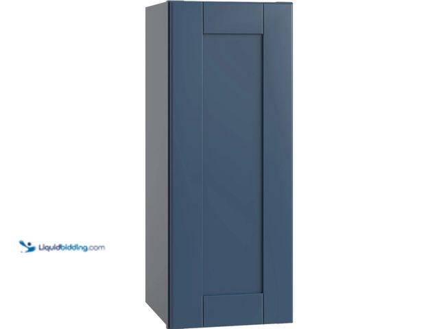 Lot 49-1574816 - Home Decorators Collection Express 12" W X 12" D X 30"H Assembled Plywood Wall Cabinet - Vessel Blue...