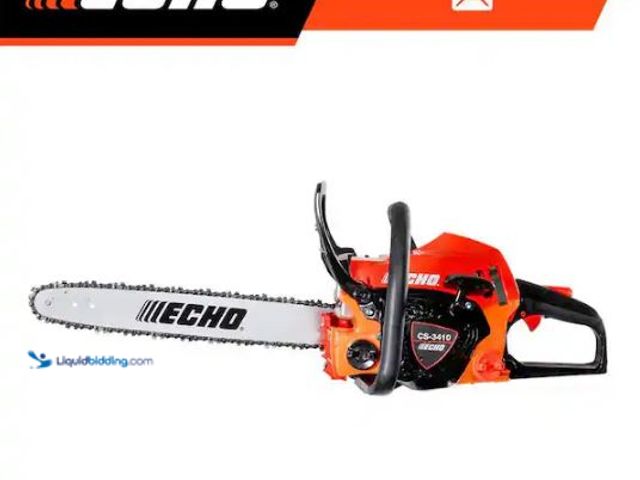 Lot 49-1549166 - ECHO 14 in. 34.4 cc Gas 2-Stroke Rear Handle Chainsaw with Automatic Chain Oiler, Model # CS-3410-14...