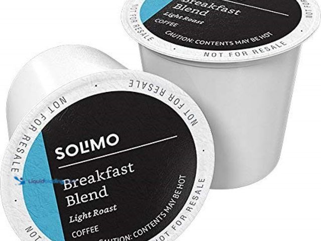 Lot 49-3531132 - Amazon Brand - Solimo Light Roast Coffee Pods, Breakfast Blend, Compatible with Keurig 2.0 K-Cup Bre...