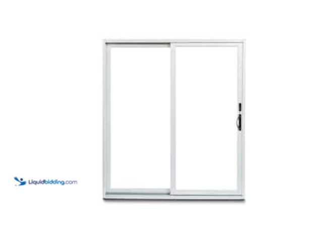 Lot 49-5542404 - Andersen Gliding Patio Door Panel Assembly, Unused with hardware