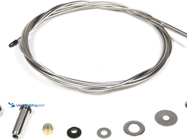 Lot 49-1622580 - Deckorators 40 ft. Cable with Hardware Kit, Model # B08PCDHJ3Q, Unused Ref#BIN0625