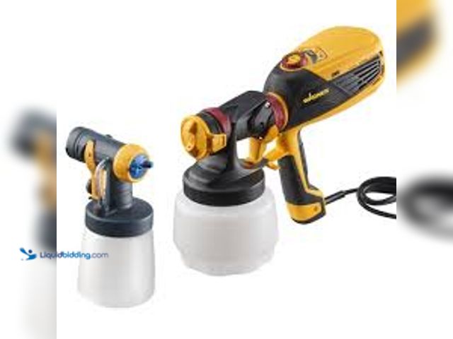 Lot 49-5415518 - Wagner Flexio 3000 Electric Handheld HVLP Paint Sprayer. Model # 0529085. Used.